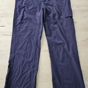 Womens LuLuLemon Track Pants, Purple/Brown